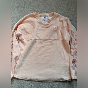 Walt Disney World Floral Flower Pink YLarge Spirit Jersey